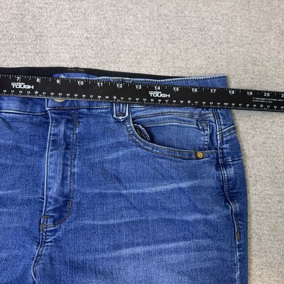 Democracy Jeans Women 16 Medium Wash Ab Solution Skinny Fitted Stretch Shaping - Picture 7 of 8